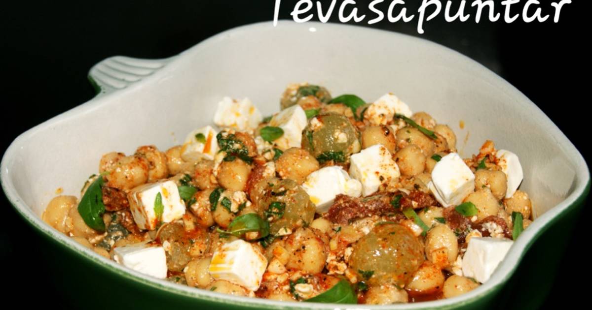 Ensalada De Garbanzos Con Uvas Y Queso 🍇 🧀 💋 Receta De Gema La Gaditana Cookpad 6834