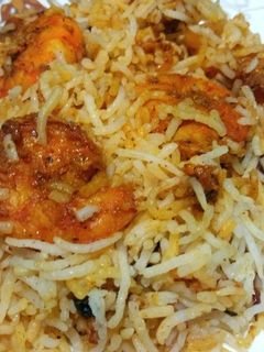 চিংড়ি বিরিয়ানী (chingri biriyani recipe in bengali) রেসিপির প্রধান ছবি