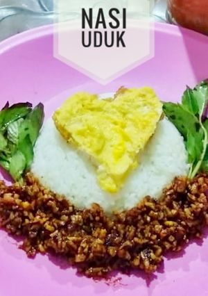Foto resep Nasi uduk ricecooker magicom praktis