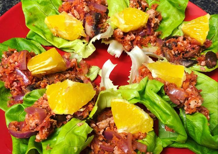 Step-by-Step Guide to Make Homemade Togarashi Chicken Lettuce Cups