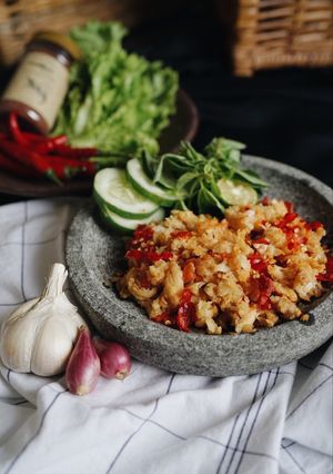 Foto resep Ayam Geprek Terasi Makban