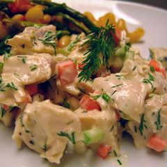 A picture of Lemon Dill Chicken Salad.