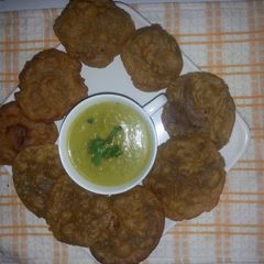 A picture of Masala Poori # Indian contest#.
