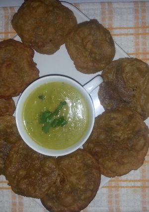 A picture of Masala Poori # Indian contest#.