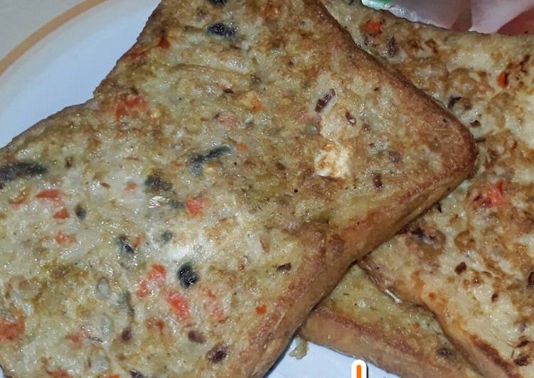 Recipe of Perfect Toasted fish bread