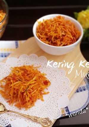 Foto resep Kering Kentang Pedas manis a.k.a Kentang Mustofa (tahan 1 mgg)