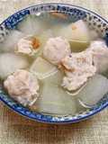Winter Melon Fish Ball Soup