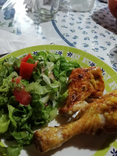 Una foto de Pollo al horno sabroso