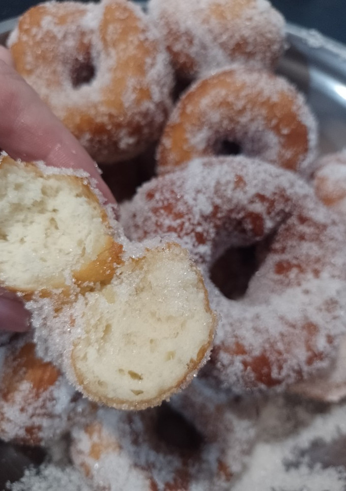Una foto de Bolas de fraile o rosquilla si le hacemos un agujerito