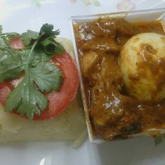 A picture of Chicken egg curry #chicken contest.