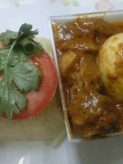 A picture of Chicken egg curry #chicken contest.