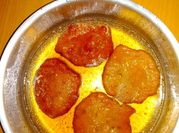 A picture of condensed milk with jaggery