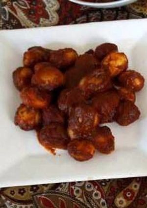 Una foto de Papas perras