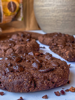 Una foto de Cookies doble chocolate en Airfryer