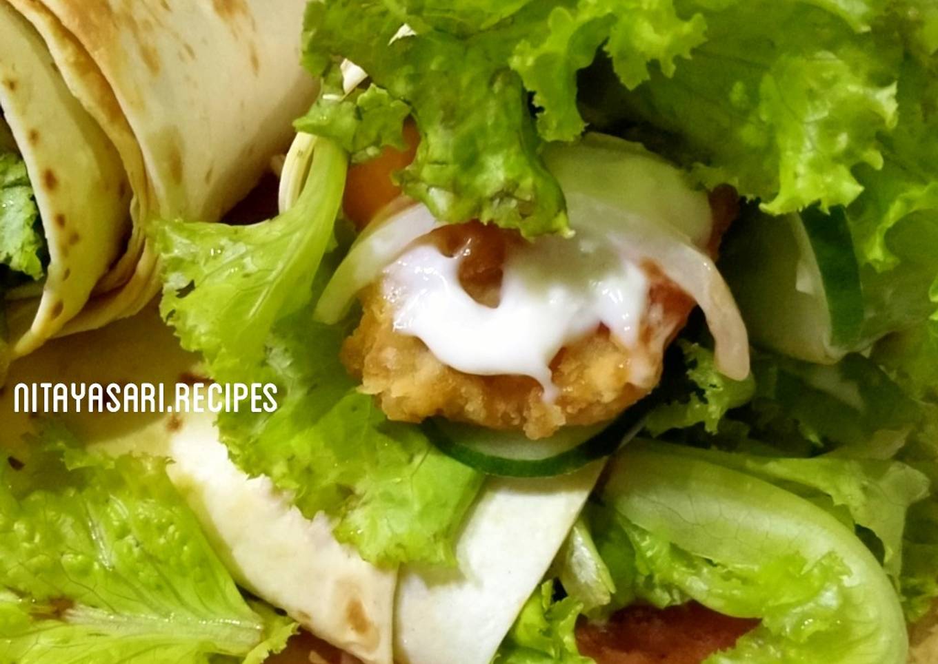 Kebab Daging Rendang Krispy