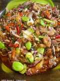 Sambal tumis kecombrang ebi dan pete