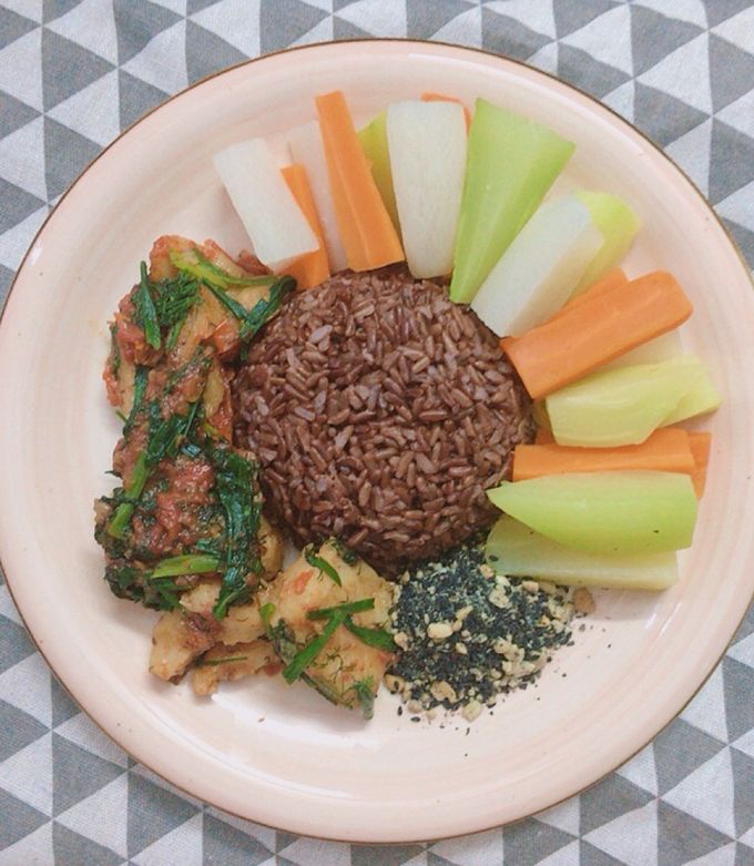 Hình của món Cơm eatclean eps02: Cá basa phi lê sốt cà chua.