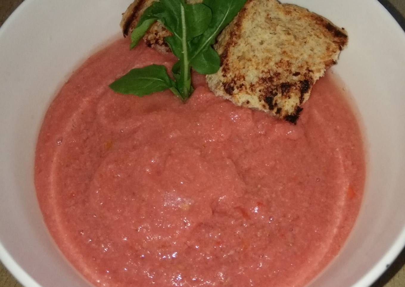 Sopa fría de Tomate