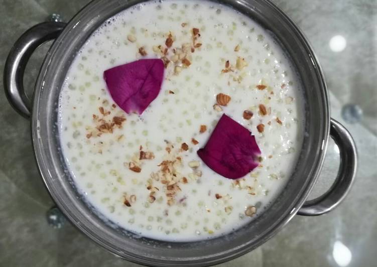 Easiest Way to Make Quick Sabudana kheer