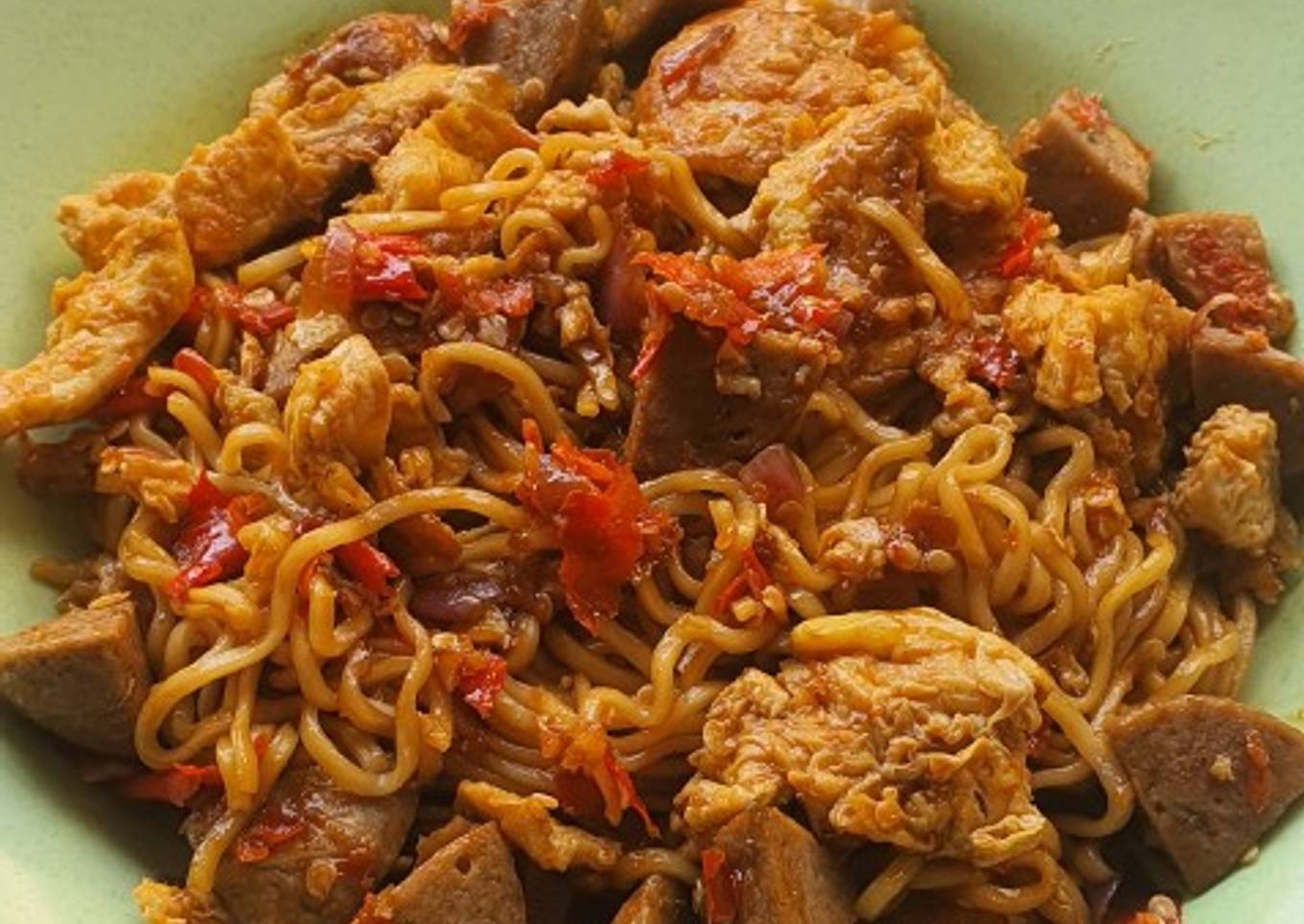 Mie goreng jawa pedas