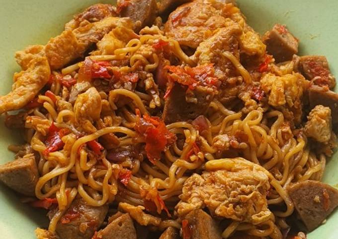 Mudah Banget Masakan Resep Mie goreng jawa pedas