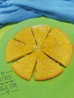 Foto resep Bolu Keju Magic Com Ukuran Sendok