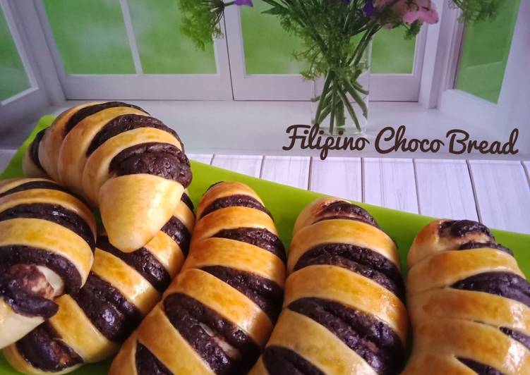 Resep Filipino Choco Bread 🥐🥖 Anti Gagal