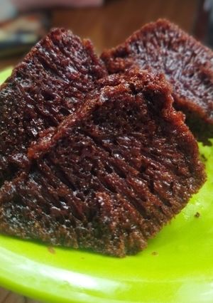 Foto resep Bolu karamel / sarang semut simple