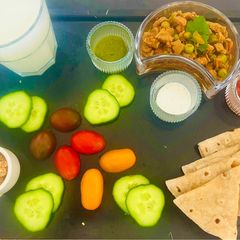 A picture of Vegan Bhurji ~Nutri Soya Keema Masala😋~Healthy Meal Idea🤘.