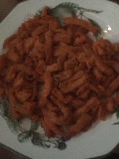 Una foto de Boniato chip al horno