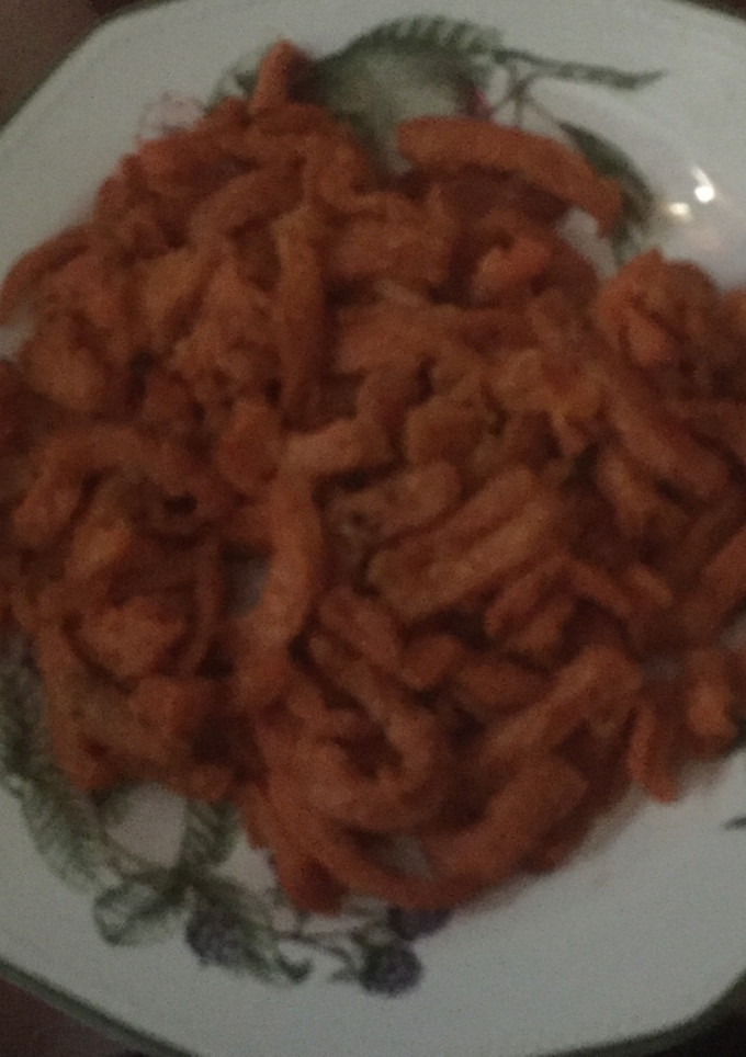 Una foto de Boniato chip al horno