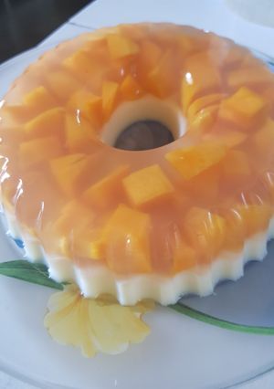 Foto resep Pudding Mangga Lapis Susu