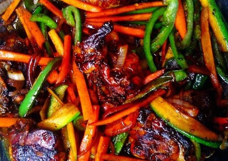 Recipe of Quick Teriyaki Chicken Thigh Stir Fry