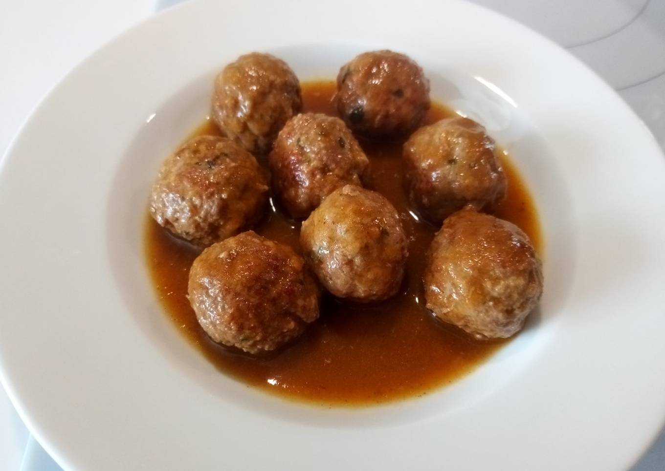 Albóndigas en salsa