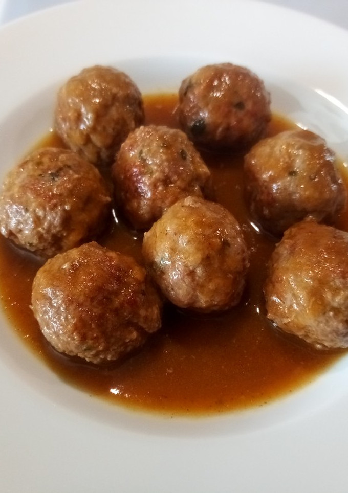 Una foto de Albóndigas en salsa