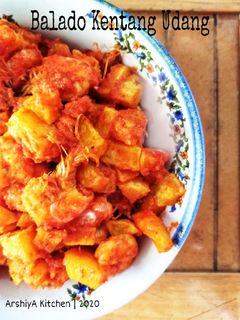 Foto resep Balado Kentang Udang