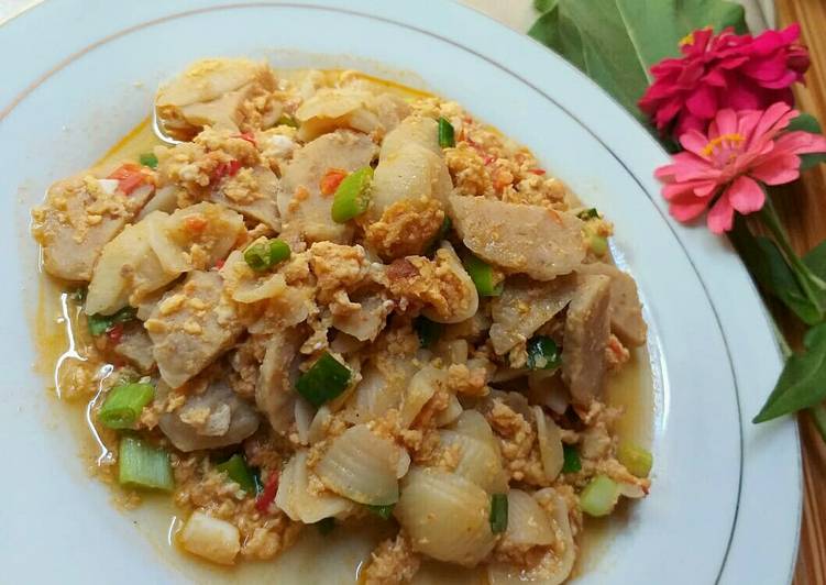 Resep Seblak makaroni baso, Bikin Ngiler