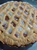 Pastafrola con dulce de zapallo y sin manteca