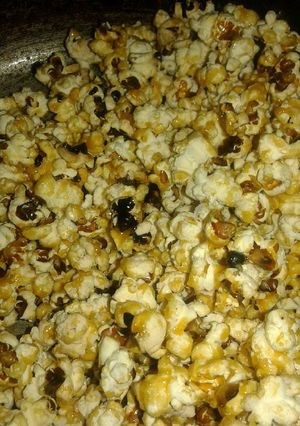 Una foto de Pororó o palomitas con caramelo