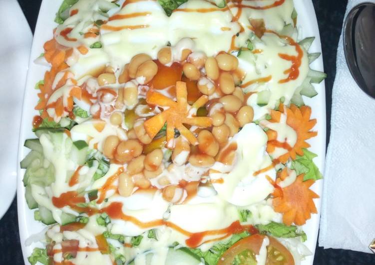 Recipe of Ultimate Cabbage and lettuce Salad