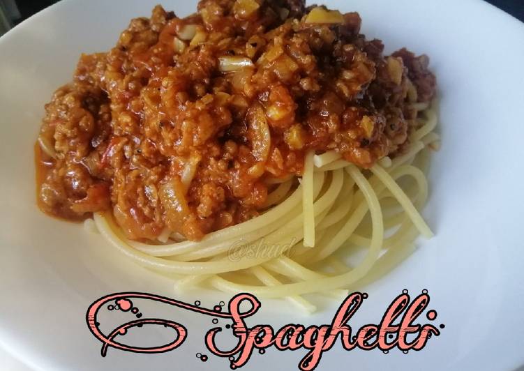 Cara Mudah Buat Spaghetti yang Bergizi