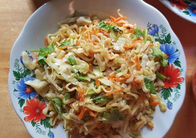 Resep Mie goreng simpel sehat Anti Gagal