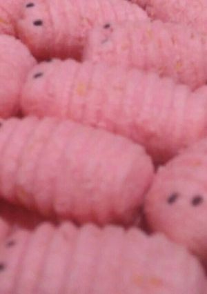 Foto resep Ulat maizena pink