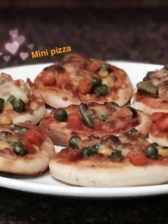 صورة لوصفة ميني بيتزا 🍕