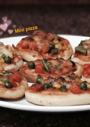 صورة لوصفة ميني بيتزا 🍕