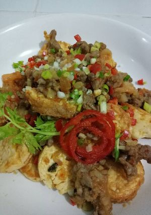 Foto resep Hot chili tofu
