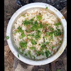 A picture of Chicken Biryani.