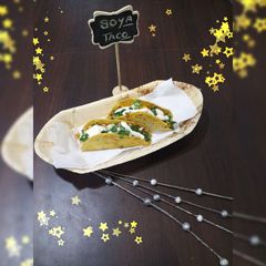 A picture of Soya taco.