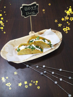 A picture of Soya taco.