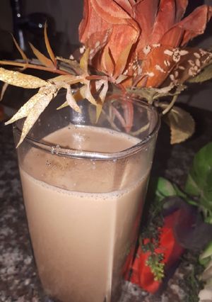 صورة لوصفة قهوه بحليب